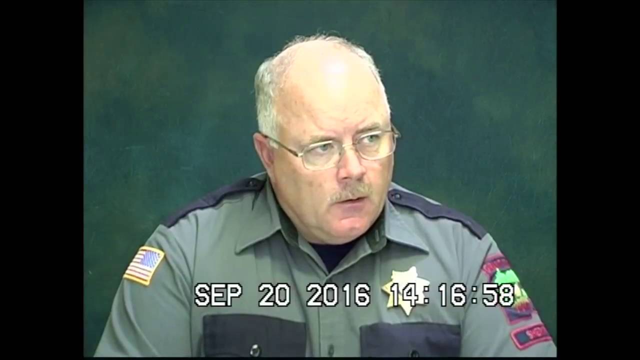 Sheriff Glenn Palmer deposition excerpt phone calls after Finicum was