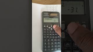 Vector Basics cross and dot product- CASIO FX991MS MODEL