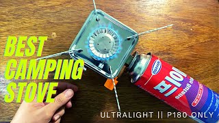 UNBOXING: PORTABLE CARD CAMPING TYPE GAS STOVE BURNER (W/ COMPLETE INSTRUCTIONS to prevent accident)