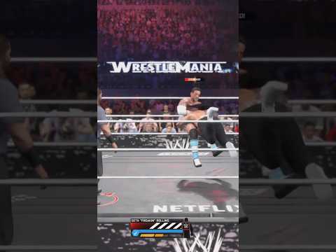 Wrestlemania 42 night 2 main event WWE2K26 simulation #wwe #wrestling #wrestlemania #fighting