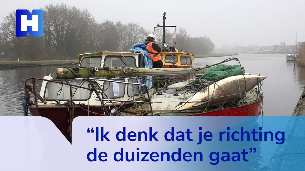 Groot aantal spookboten door provincie uit Ringvaart gevist