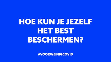 #VOORWEINIGCOVID ZELFBESCHERMING 5