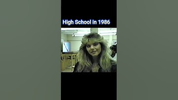 High School in 1986 #nostalgia #80s