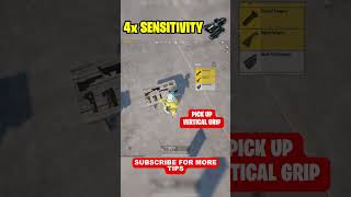 Crazy Setting For 4x Scope😮 Pubg Mobile Setting #6