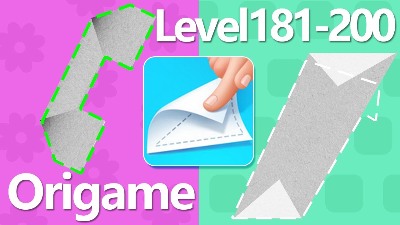 Origame Level 181-200 Walkthrough
