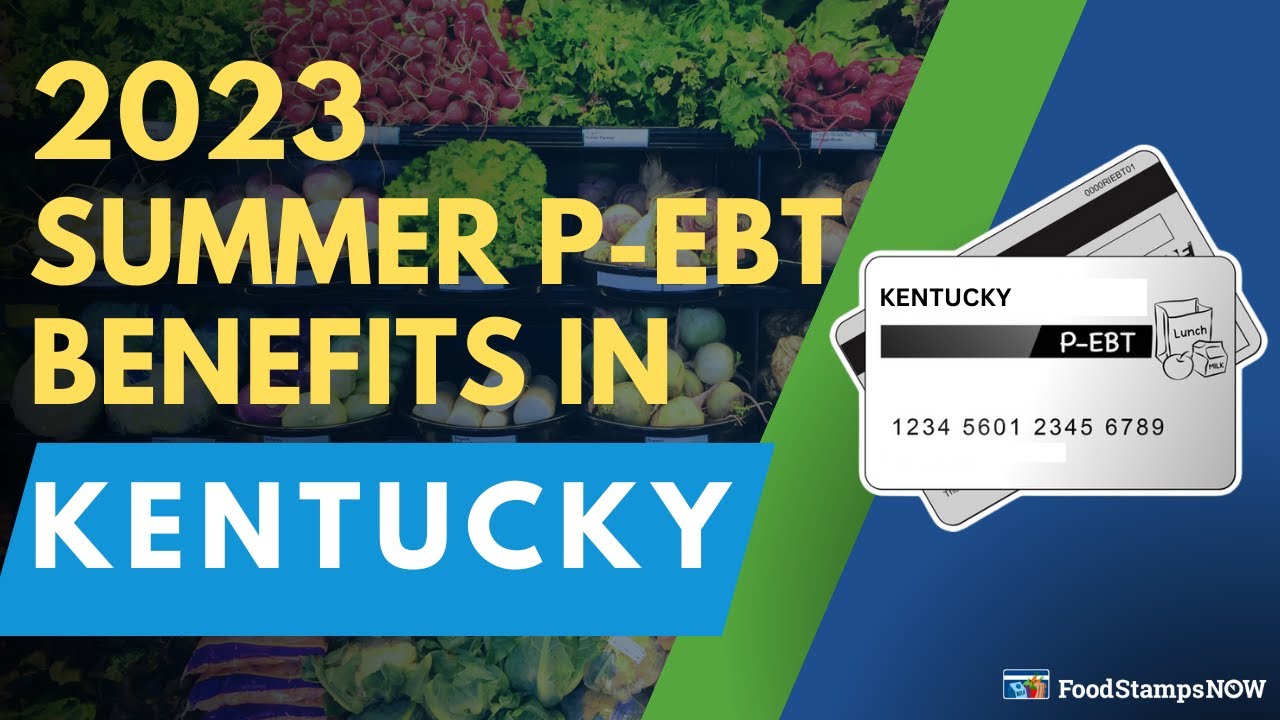 2023 Summer P EBT In Kentucky Payment Update YouTube