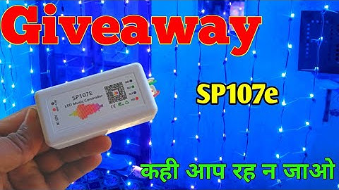 Giveaway SP107e Pixel LED Music Controller