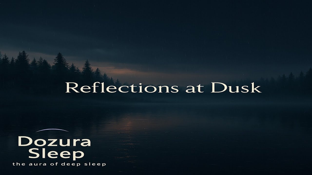 🌊 | Reflections at Dusk | 10 Hours of Gentle Lake Ripple & Night ...