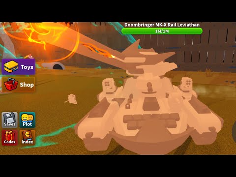 Beating Leviathan The final boss of Toy Defense Wave 50 (Updated)