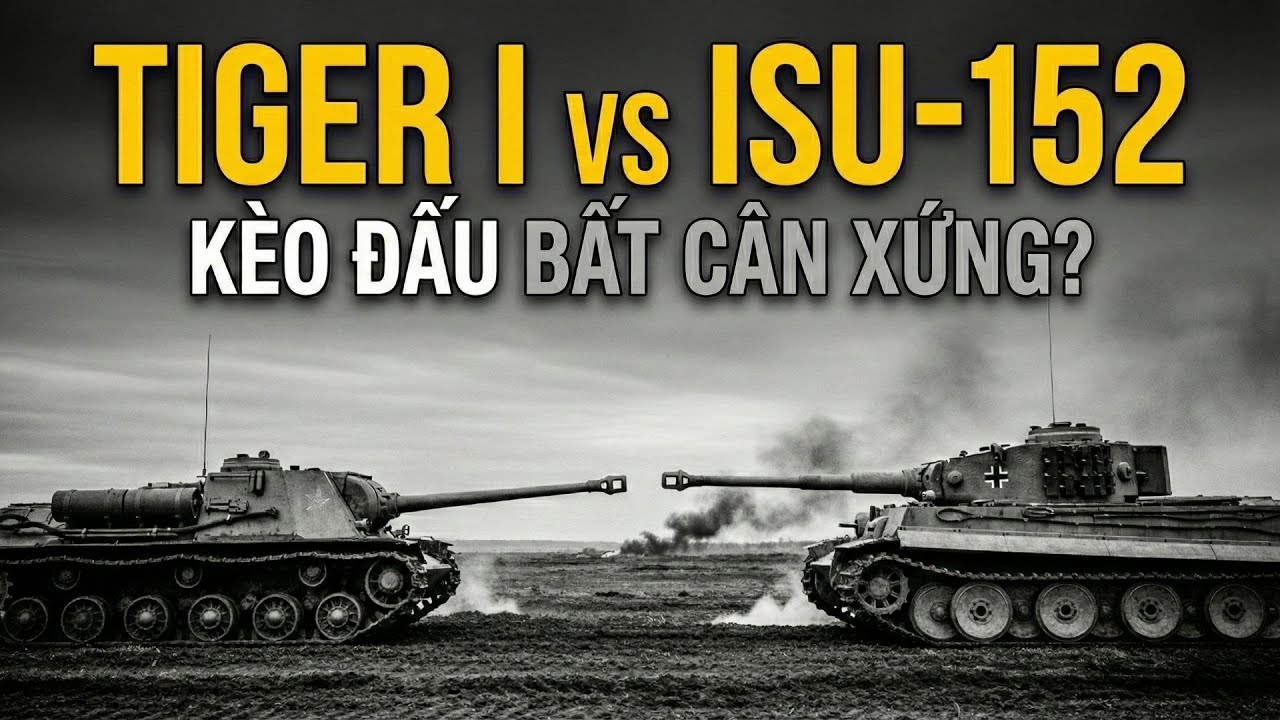 Tiger I vs  ISU 152: Kèo Đấu Bất Cân Xứng Nhất Lịch Sử?