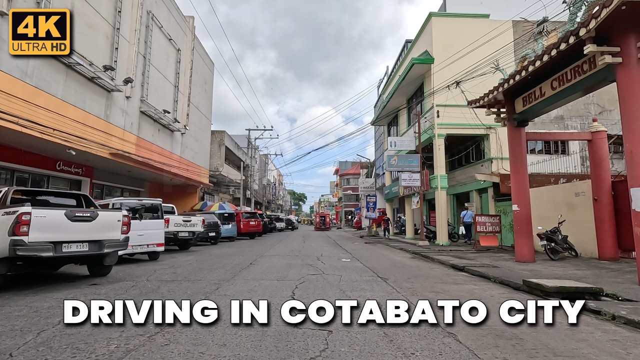 De Mazenod Avenue to Bonifacio Street Through Mega Market | Tuesday Morning Drive in Cotabato City