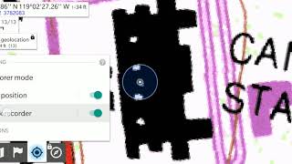 Recording and viewing a GPS track in AlpineQuest screenshot 4