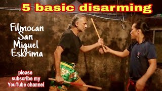5 basic disarming Filmocan San Miguel Eskrima screenshot 3