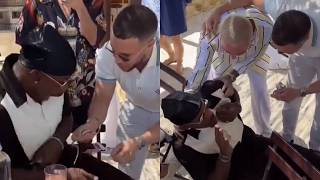 Jimmy Butler hilarious reaction to snake being pulled out in magic trick 😂