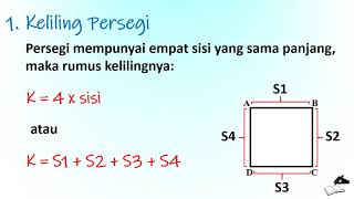 Pembahasan keliling persegi & contohnya ...