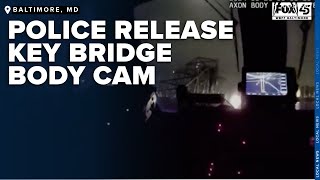 Body cam video released from the morning of the Key Bridge collapse, shows Maryland DNR response