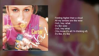 From her first and only album, like wow(c) 2000 dreamworks
recordsknown as the sister of backstreet boys' nick carter, leslie
carter signed a deal with d...
