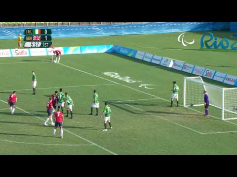 Football 7-a-side | Ireland x Great Britain | Preliminary Match 11 | Rio 2016 Paralympic Games