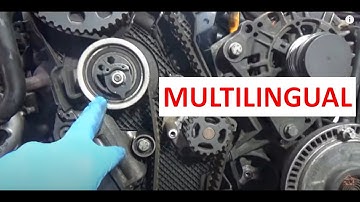 Timing Belt Replacement Step-by-Step Made Easy for Beginners. VW Passat TDI (Part 1 of 2). MULTILING
