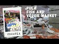 Strolling around the impressive veggie and fish market of Pula in Croatia - プラの野菜と魚の市場