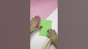 How to make very easy origami heart envelope tutorial DIY super easy envelopes origami for beginners
