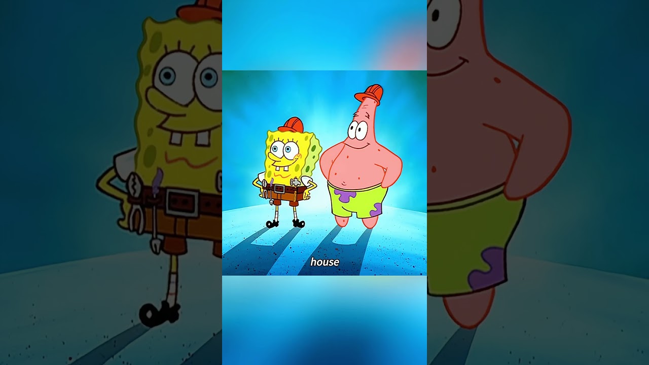 Have you ever seen SpongeBob build a house like this?#anime #usa #foryou  #spongebob