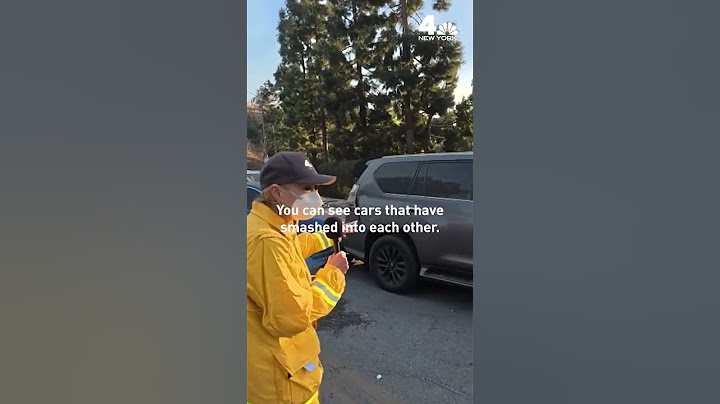 Cars abandoned and burned in the mass exodus to escape the Pacific Palisades fire | NBC New York