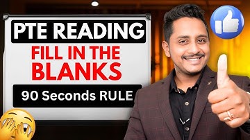 PTE Reading Hack: Fill in the Blanks in 90 Seconds!