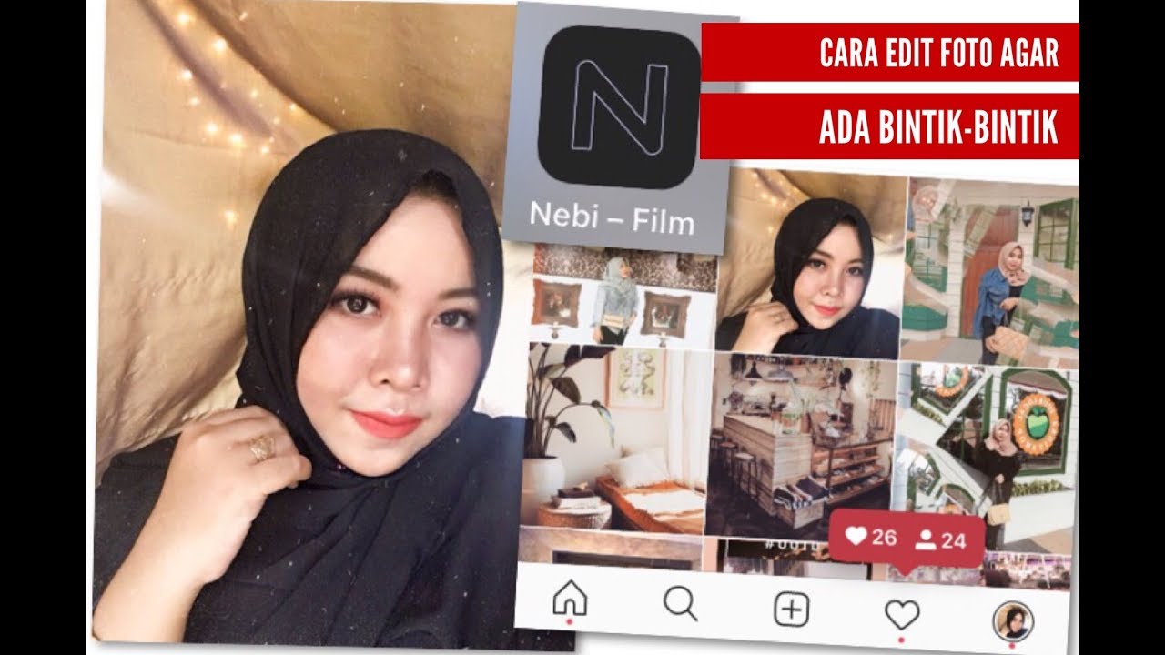 Cara Edit Foto Biar Ada Bintik Bintiknya Youtube