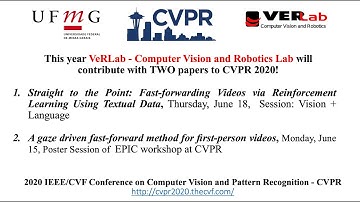 CVPR 2020 VeRlab contribution