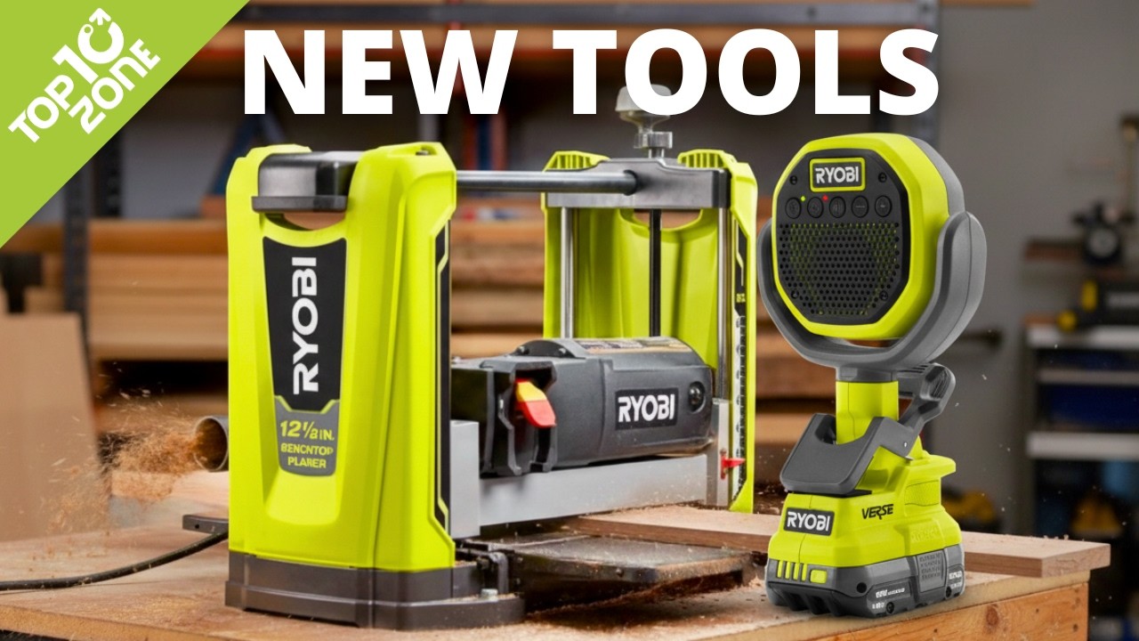 10 NEW Ryobi Tools That You Haven't Seen Yet - Ryobi Lineup 2026