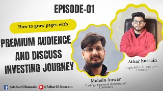 How to grow facebook pages with premium audience | Crypto Trading Insides | Mohsin Anwar
