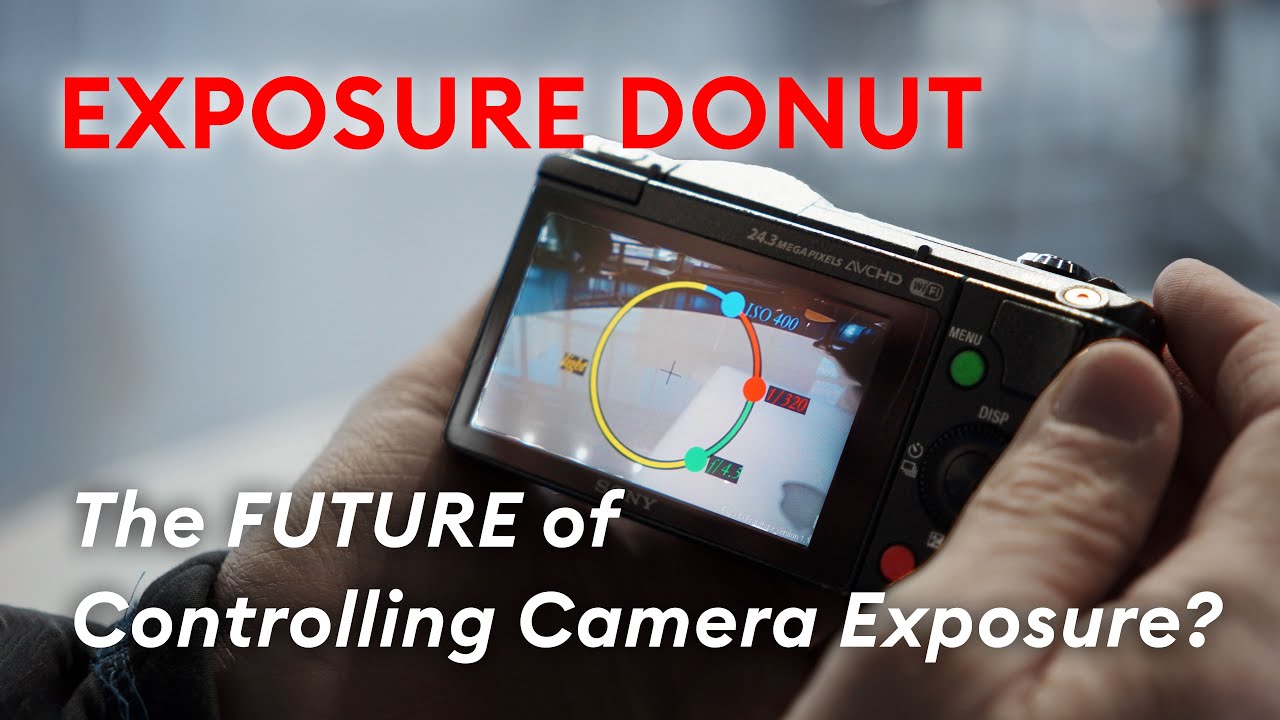 EXPODO Exposure Donut - カメラの露出を手動でコントロールする直感的な方法