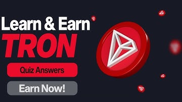 Coinmarketcap Learn & Earn Tron Quiz [ TRX ] | Tron Quiz Answers | Trx Correct Answers