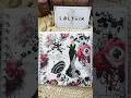ASMR Creative Journal | Dark Beauty | LBLYXIR #lblyxir #diycraft #journaling#scrapbooking #shorts