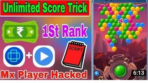 🙏🙏🙏🙏🙏MX player mein bubble blast multiplayer game ko hack kaise 🙏🙏🙏🙏🙏
