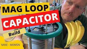 HAM RADIO: Magnetic Loop Capacitor Build New Mag-Loop build figure of 8