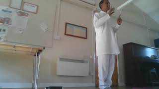Yoga session in Bristol, UK by Srini ji