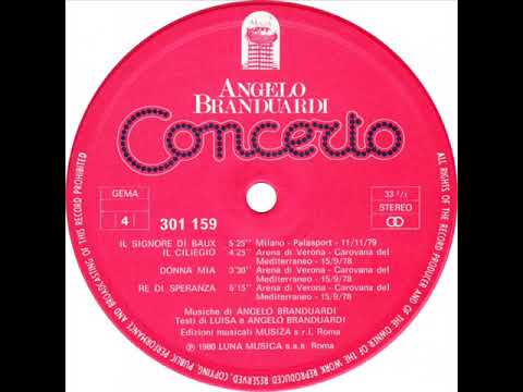 Angelo Branduardi - Re Di Speranza (Concerto 1980) - YouTube