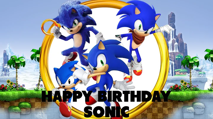 Happy 31TH Anniversary Sonic the hedgehog (AMV)