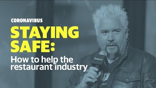 Guy Fieri On How To Help The Restaurant Industry | Staying Safe | Yahoo Lifestyle
