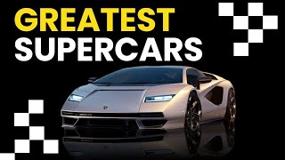 10 GREATEST Supercars Of The 1980s