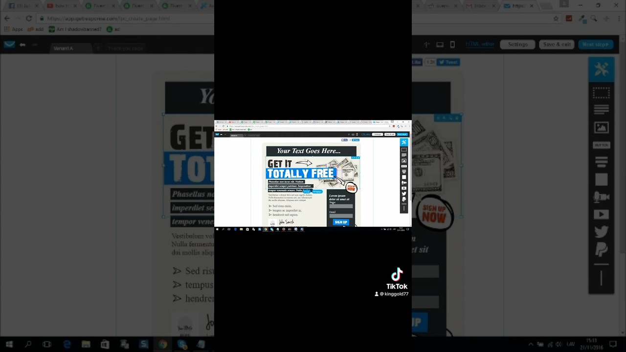 Create a Stunning Landing Page in Minutes with GetResponse | Easy & Fast Tutorial
