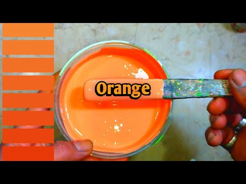 فيديو: كيف تصنع كريمة برتقالية اللون؟