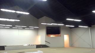 Grace Bible Church 48w 1x4 ActiveLED by Ringdale LED fixtures