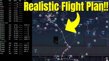 How To Make A Good & Realistic Flight Plan On Infinite Flight!!