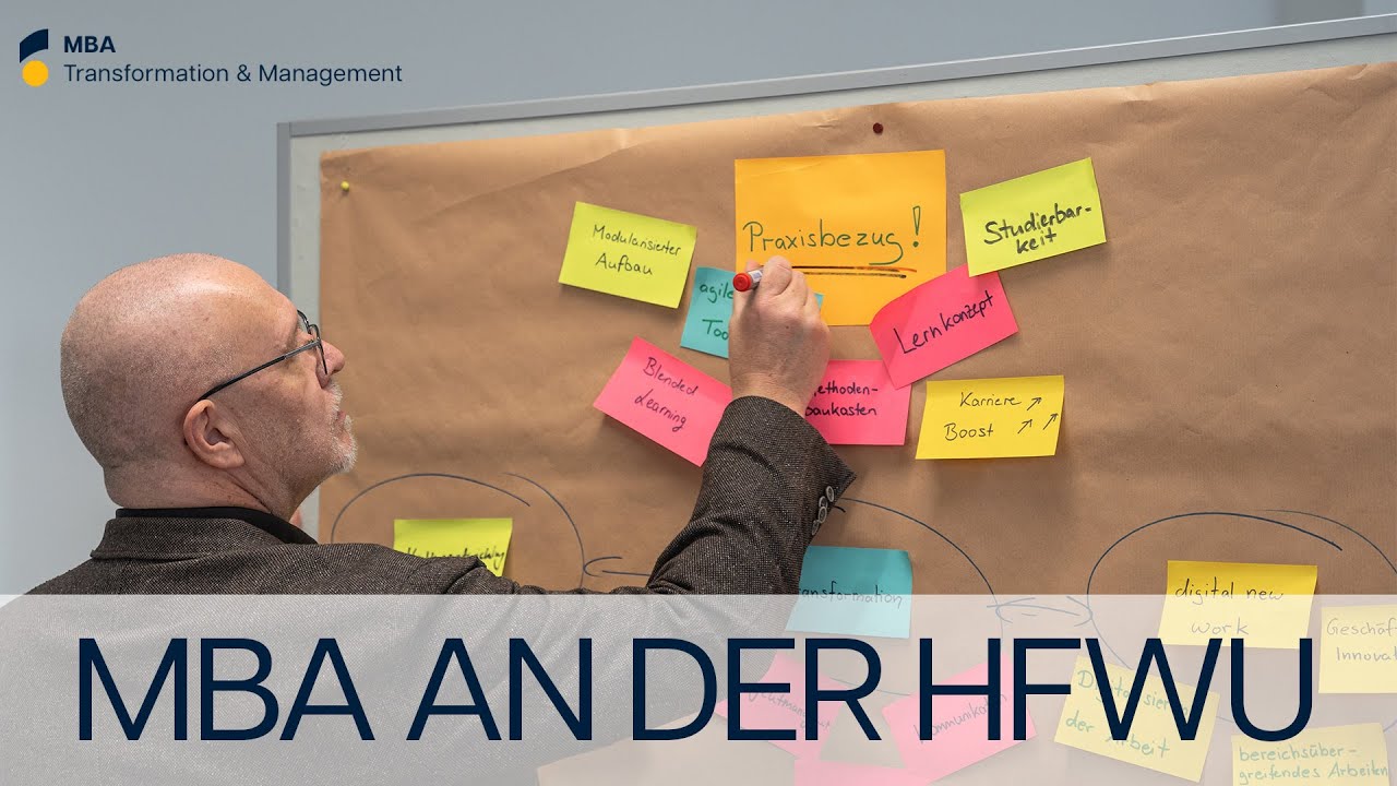 MBA Transformation & Management - berufliche Weiterentwicklung