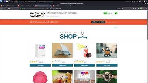 PortSwigger Labs Solutions || Information Disclosure Labs 1 to 4 Video Solutions