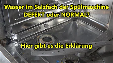 Was passiert wenn man kein Salz in die Spülmaschine?