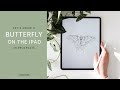 Learn to draw butterfly on ipad
